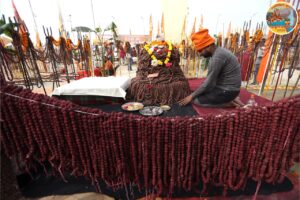 Magh Mela Prayagraj, Rudraksha Baba,