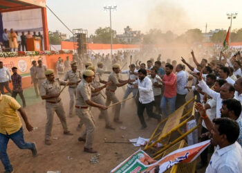 Owaisi Rally Hungama