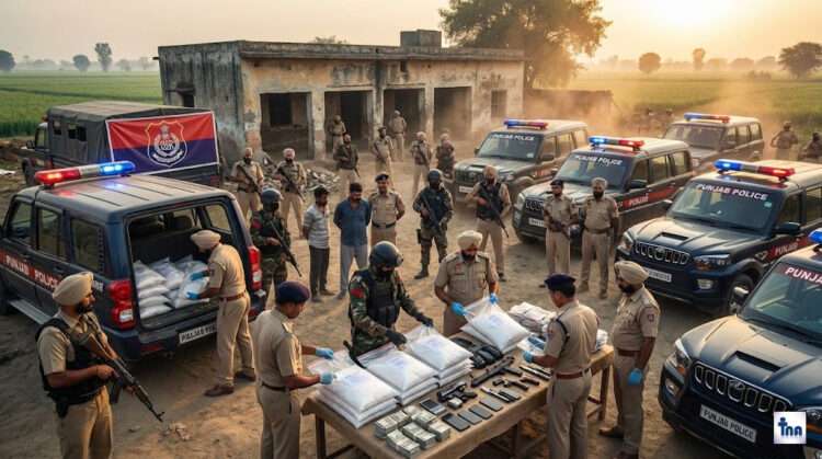 Punjab Drug Crackdown