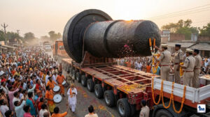 World Largest Shivling Bihar Entry