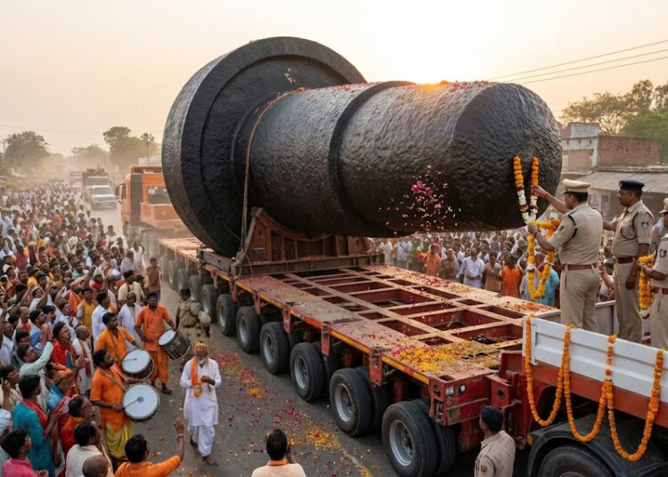 World Largest Shivling Bihar Entry
