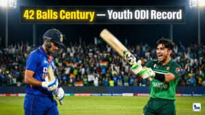 Youth ODI Fastest Century