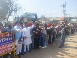 Nayab Saini Amritsar Protest: