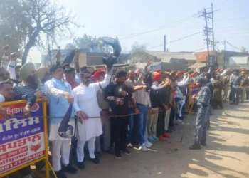 Nayab Saini Amritsar Protest: