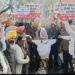 AAP Protests Against Haryana CM Nayab Singh Saini