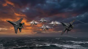 China US fighter jets face-off