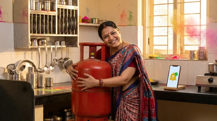 Free LPG Cylinder