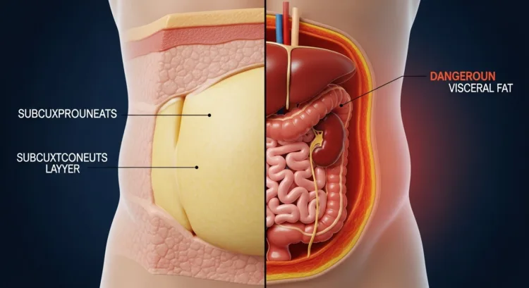 Hard Belly vs Soft Belly: पेट की कौन सी चर्बी ज़्यादा खतरनाक? जानिए डॉक्टर की राय 1 Hard Belly vs Soft Belly