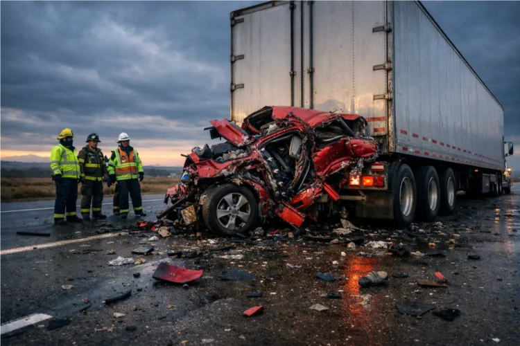 Highway Accident: जयपुर-कोटा हाईवे पर कार और ट्रेलर भिड़े, 5 लोगों की मौत 1 Highway Accident