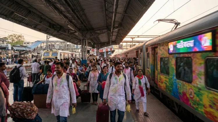Holi Special Trains 2026