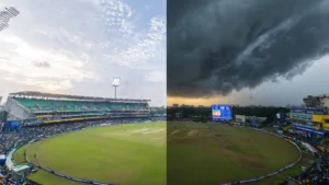 IND vs WI Weather Update