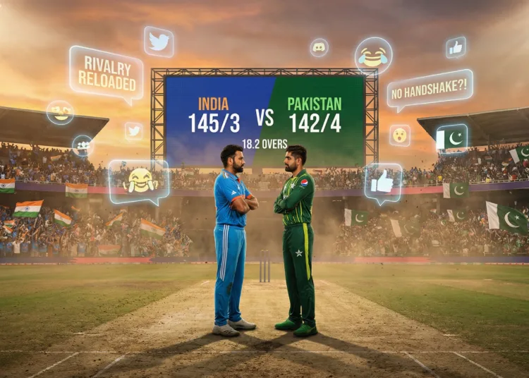India vs Pakistan T20 Match