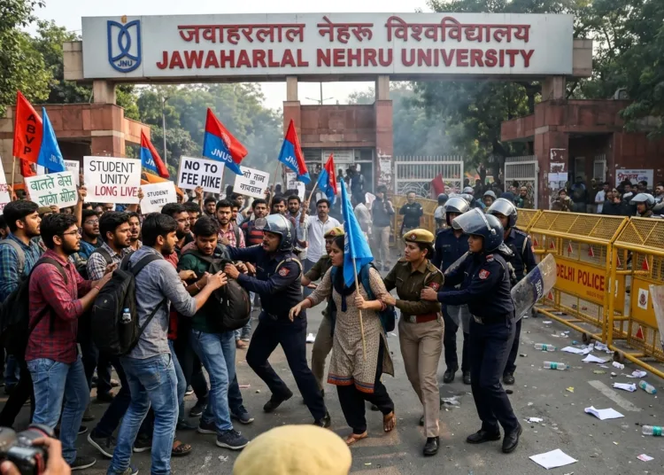 JNU Violence