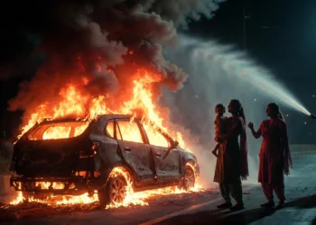 Kapurthala Car Fire