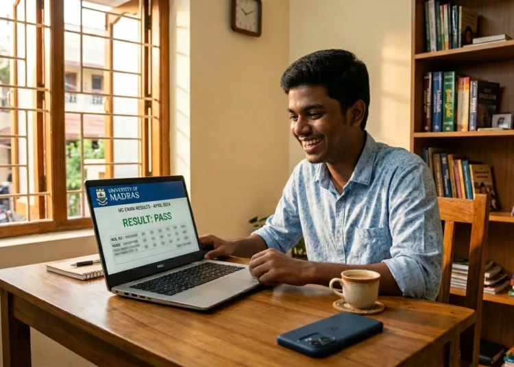 Madras University Result 2026