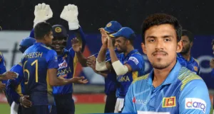 Maheesh Theekshana Catch