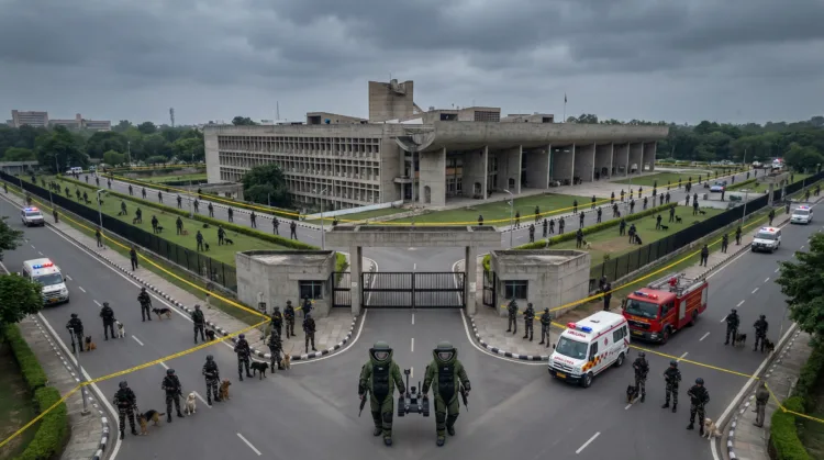Punjab CM Office और Chandigarh Court उड़ाने की धमकी, सुरक्षा बलों का सर्च ऑपरेशन जारी! 1 Punjab CM Office