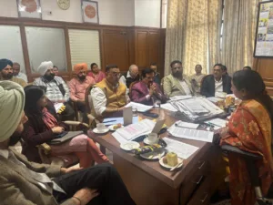 Punjab Food Security meeting