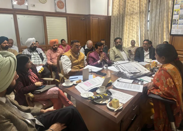 Punjab Food Security meeting