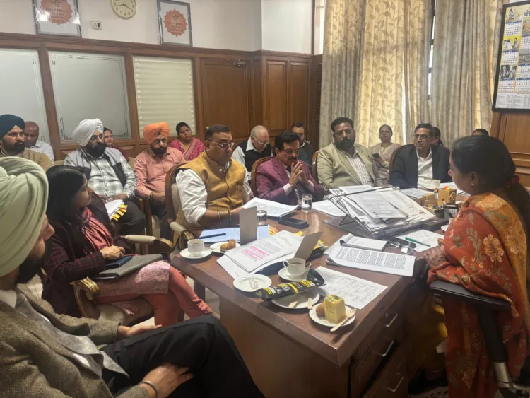 Punjab Food Security meeting