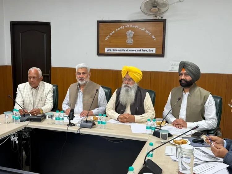 Punjab Ministers Review Wheat Procurement: