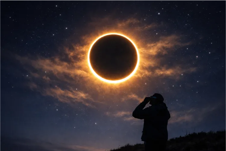 Solar Eclipse 2026: 17 फरवरी को सूर्य ग्रहण, भारत में नहीं लगेगा सूतक, जानें क्या करें-क्या नहीं 1 Solar Eclipse 2026