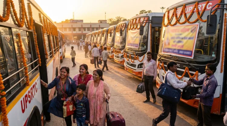 UP Roadways Holi Special Buses : उत्तर प्रदेश में होली पर बड़ा तोहफा, दिल्ली से प्रयागराज तक फ्री बस सर्विस! 1 Special Buses