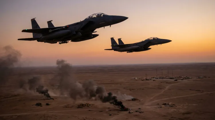 US Attack on Syria: अमेरिका ने लिया बदला! ISIS के 100+ ठिकानों पर बरसाए बम, 50 आतंकी ढेर 1 US Attack on Syria