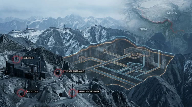 China Nuclear Base Satellite Images: ड्रैगन का खतरनाक प्लान! शिनचुआ में बने परमाणु ठिकाने, भारत के लिए बड़ी चिंता 1 China Nuclear Base Satellite Images