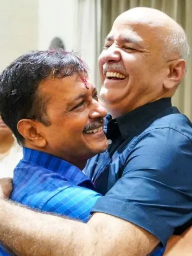 Arvind Kejriwal and Manish Sisodia