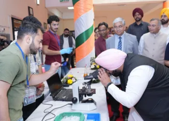 Harjot Singh Bains at IISER Mohali