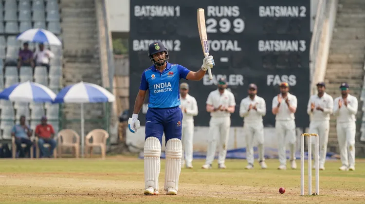 Ranji Trophy 2026: 299 पर आउट हुए सुदीप घरामी, फिर भी सेमीफाइनल की दहलीज पर बंगाल 1 sudip-gharami-299-ranji