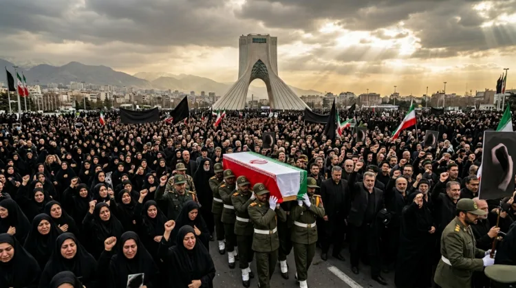 Ali Larijani Funeral
