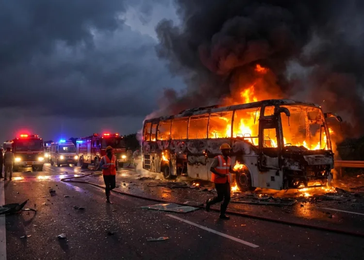 Andhra Pradesh Bus Accident