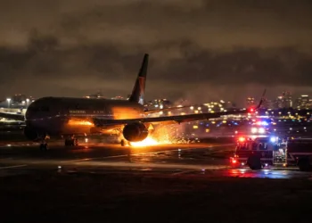 Delta Flight Engine Explodes