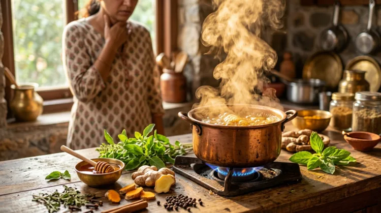 Dry Cough का घरेलू इलाज: तुलसी-शहद-अदरक से मिलेगी राहत, पर इन लक्षणों पर तुरंत जाएं डॉक्टर के पास 1 Dry Cough