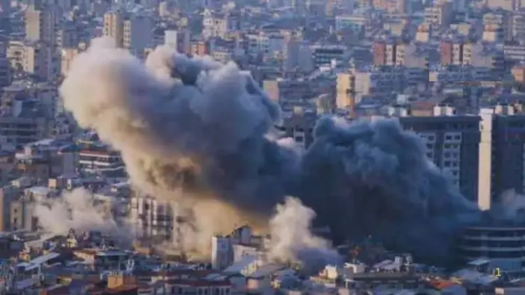 Dubai Blast Near Burj Khalifa