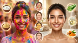 Holi Colours Remove Home Remedies