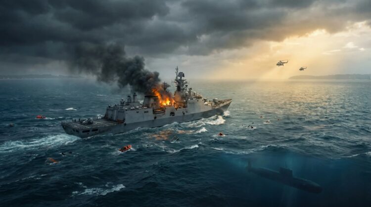 IRIS Dena Attack India Response