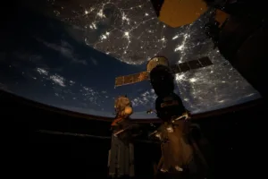 ISS India Night View