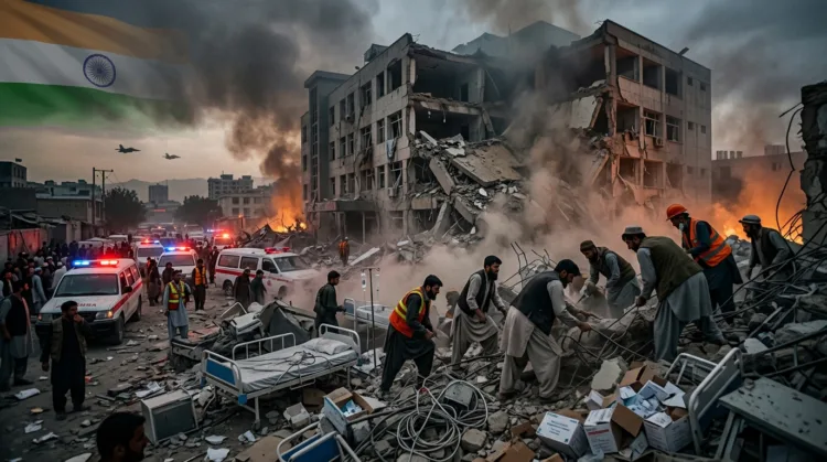 India on Pakistan Afghanistan War