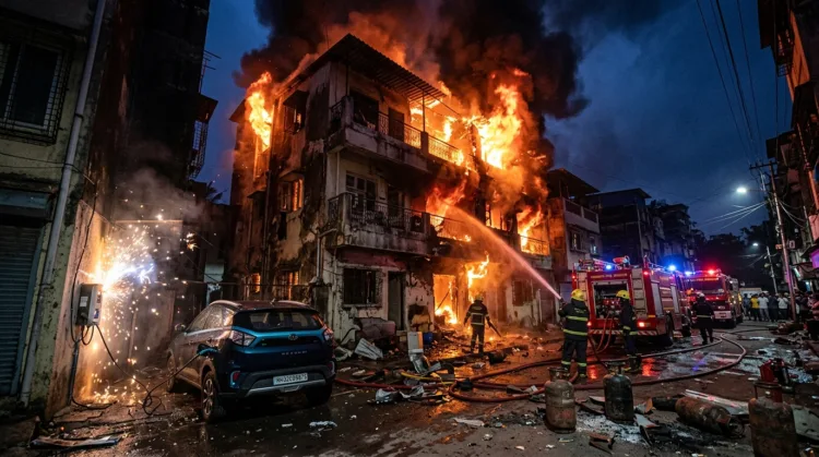 Indore EV Charging Blast