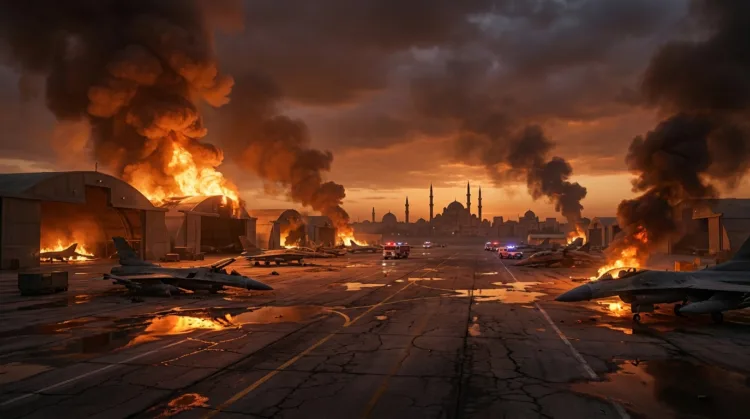 Iran पर बरसी आग: 10,000 ठिकाने तबाह, America के दावे ने दुनिया को चौंकाया 1 Iran