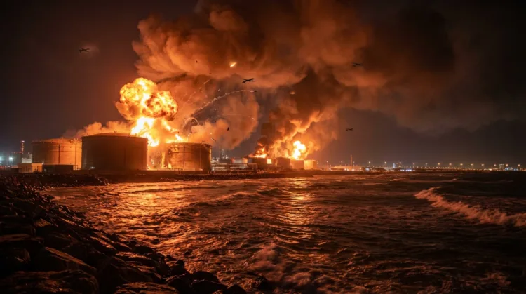 Iran Fujairah Port Attack