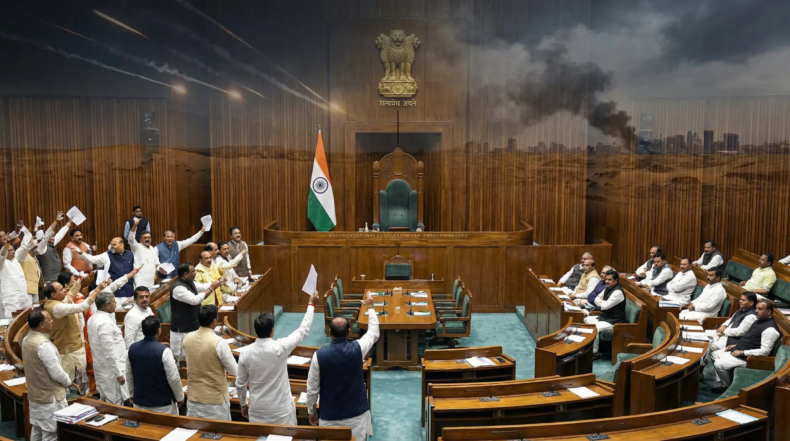 Iran Israel War पर संसद में बवाल, बिहार CM पद पर BJP-JDU भिड़े 4 Iran Israel War