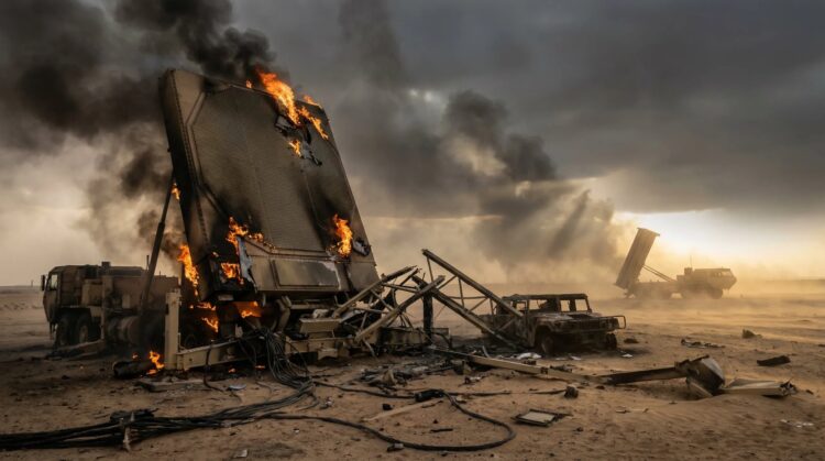 Iran THAAD Radar Destroyed