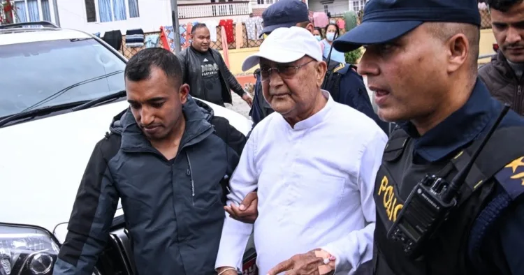KP Sharma Oli Arrested Nepal