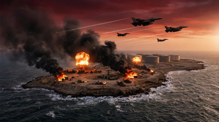 US Iran War: अमेरिका ने ईरान के Kharg Island पर बरसाए बम, चीन में मची खलबली 1 Kharg Island