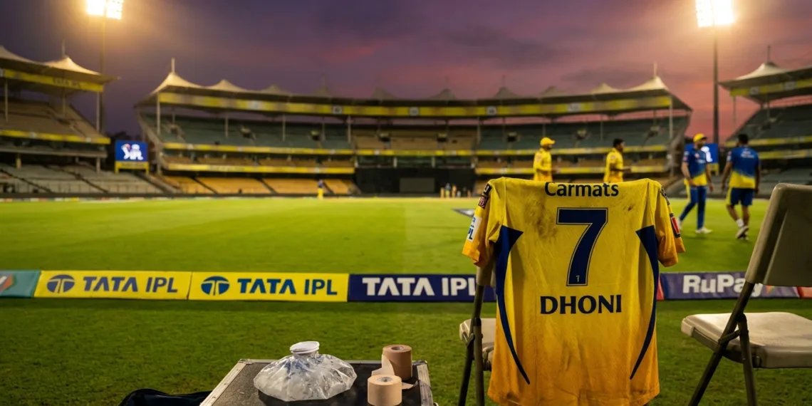 MS Dhoni Injury Update