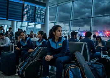 PV Sindhu Stuck Dubai